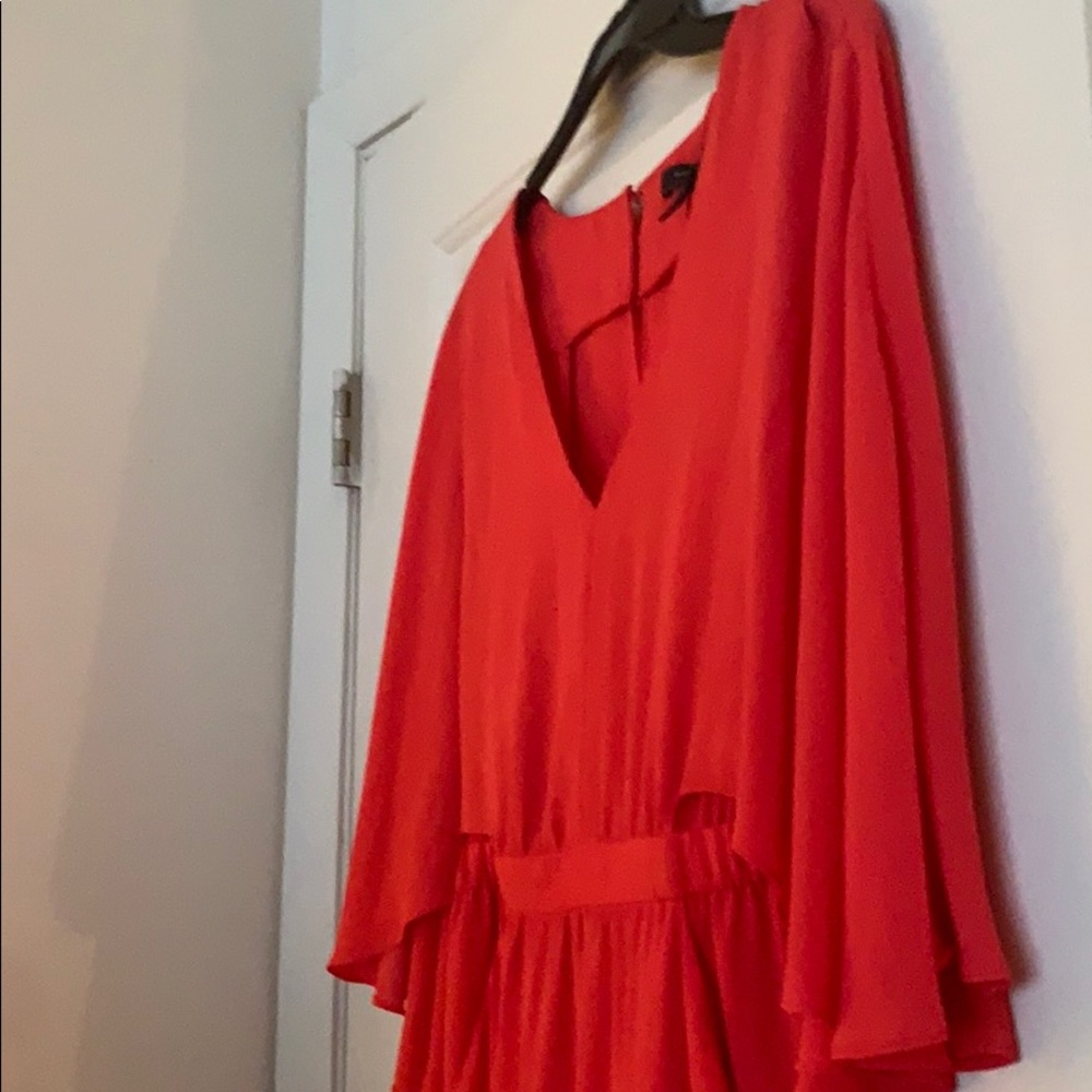 NWT BCBGMAXAZRIA Brittni Cape Dress Size Small - Picture 12 of 13